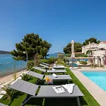 Luxury Beachfront L'amour With Heated Pool Near Sibenik Villa