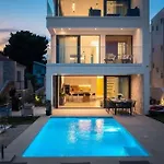 Luxury Beachfront L'amour With Heated Pool Near Sibenik Villa Zaboric