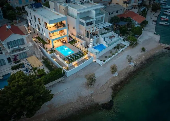 Luxury Seaside L'amour With Pool In Sibenik - Vila