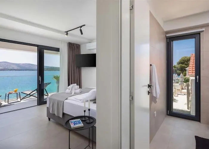 Luxury Seaside L'amour With Pool In Sibenik - Zaboric